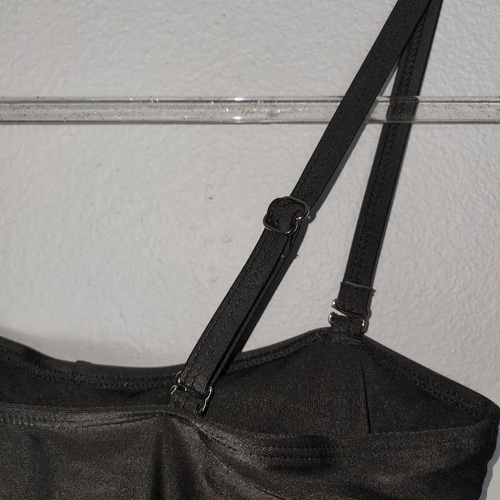 Smismivo black one piece swimsuit. Medium - Picture 5 of 12